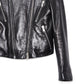 SAINT LAURENT Leather Black Biker Jacket