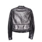 SAINT LAURENT Leather Black Biker Jacket