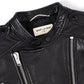 SAINT LAURENT Leather Black Biker Jacket