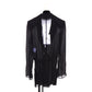 CHANEL Sheer Black Blouse&nbsp;