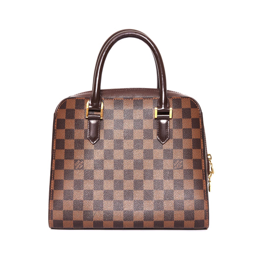 LOUIS VUITTON Triana Damier Ebene Handbag