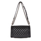 CHANEL Black Lambskin Quilted Old Medium Boy Flap Bag